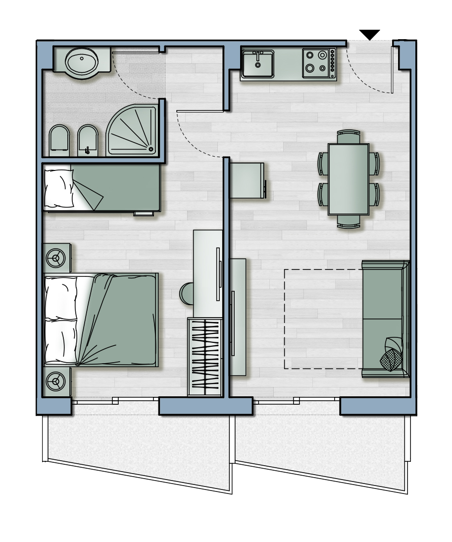 4 - 204, 206, 304, 306